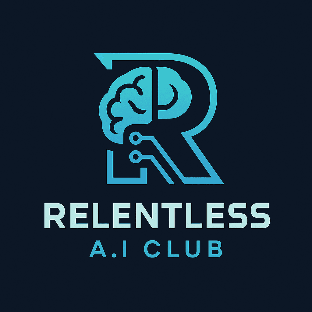 Relentless A.I Club logo