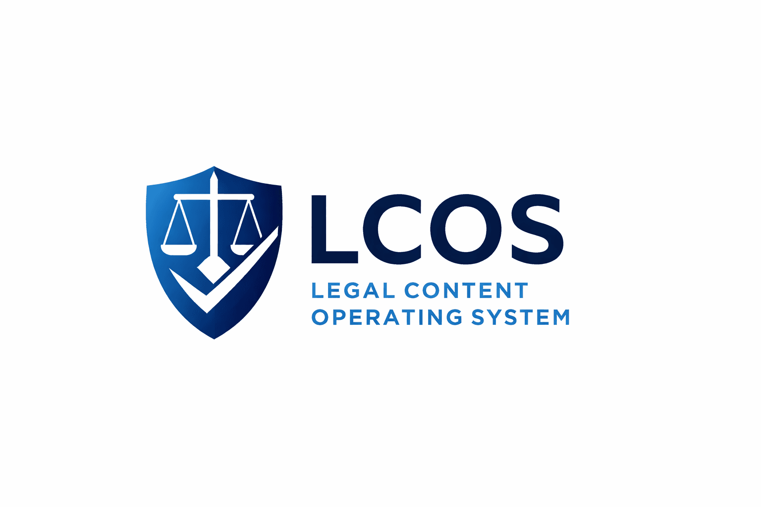 Legal Content Operating System (LCOS) logo