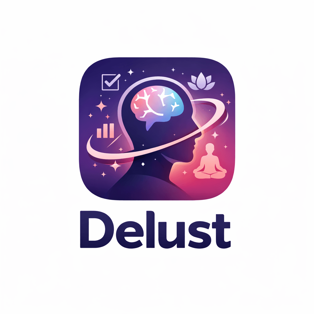 Delust! logo