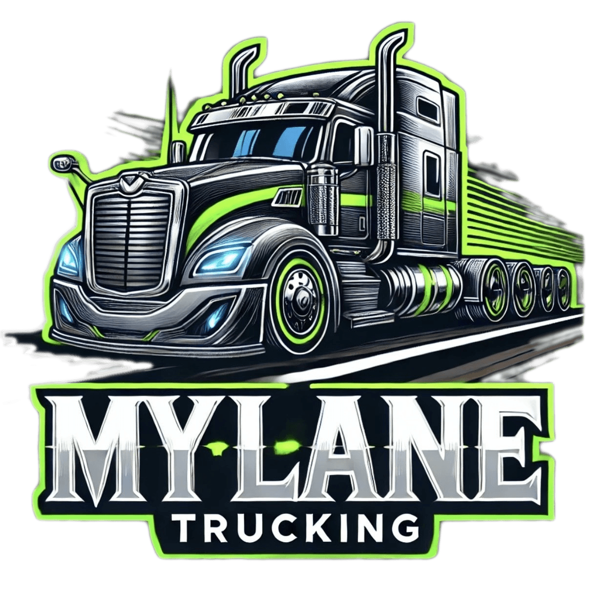 My Lane Trucking logo