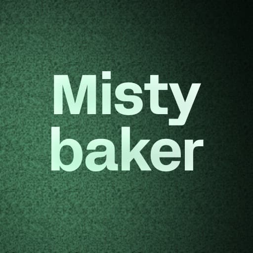 Misty baker logo