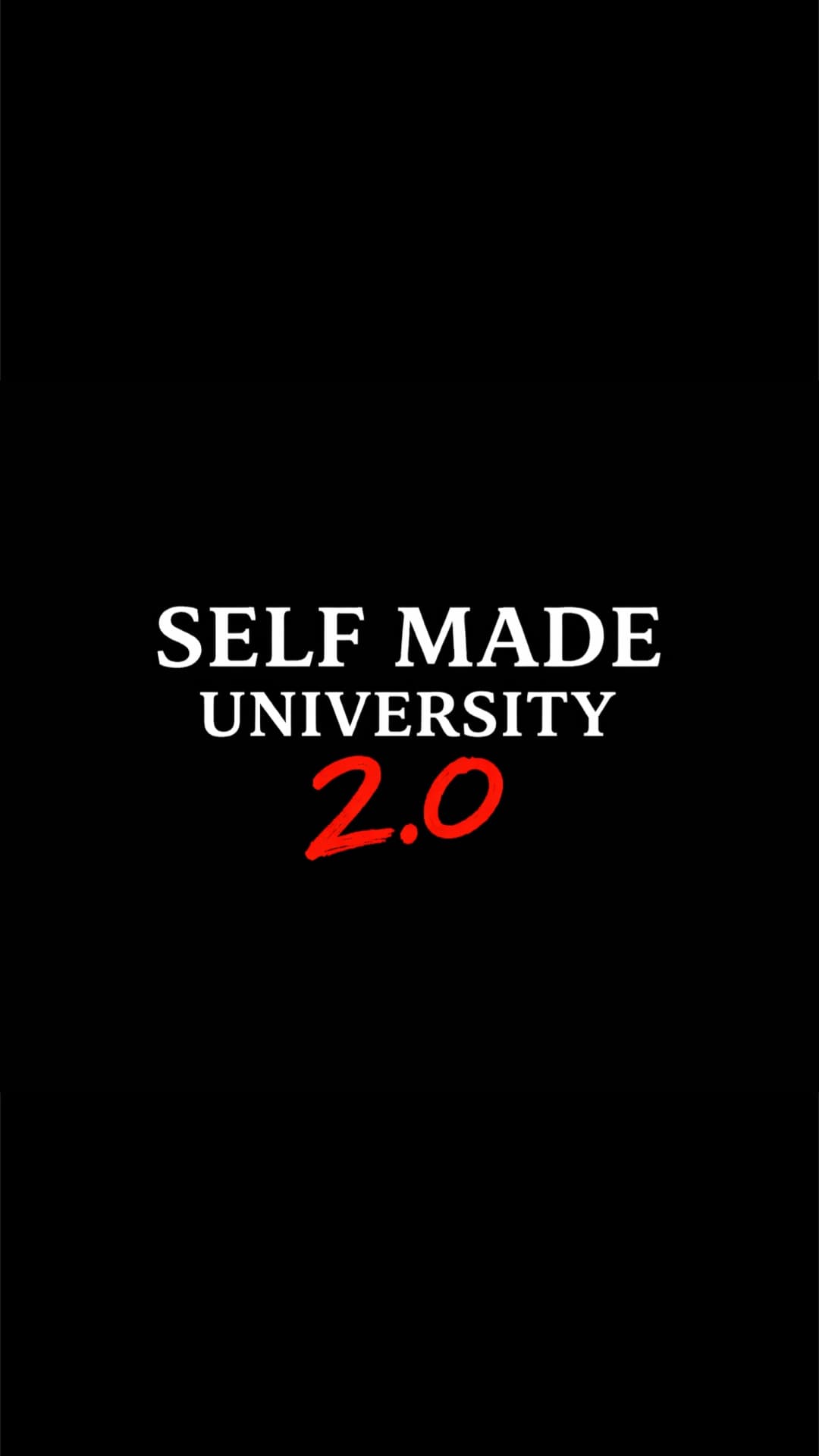 Self Made University 2.0 logo