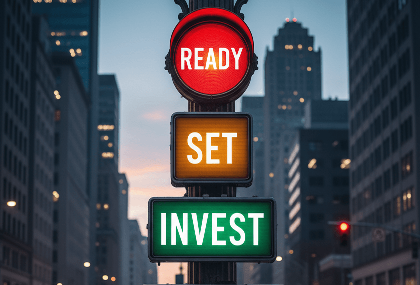READY SET INVEST TRADING logo