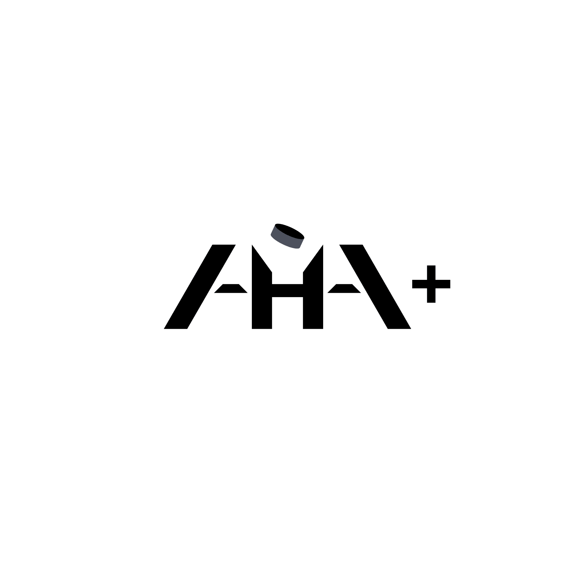 AHA+ logo