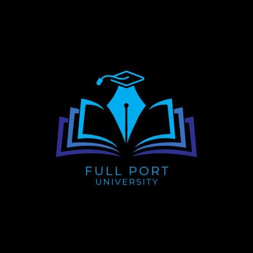Full Port University logo