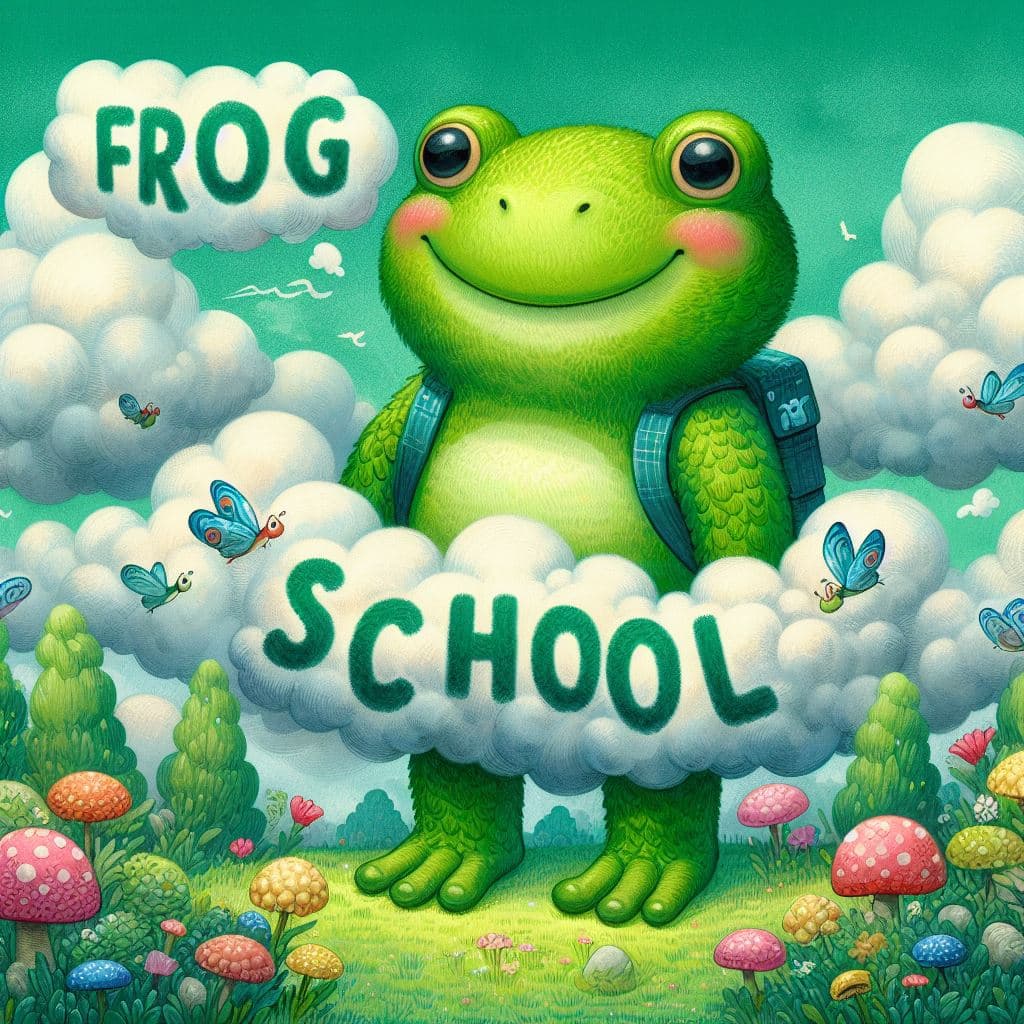 Frog School logo