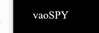 vaoSPY logo