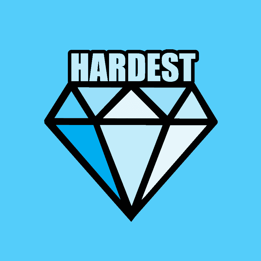 THE HARDEST logo