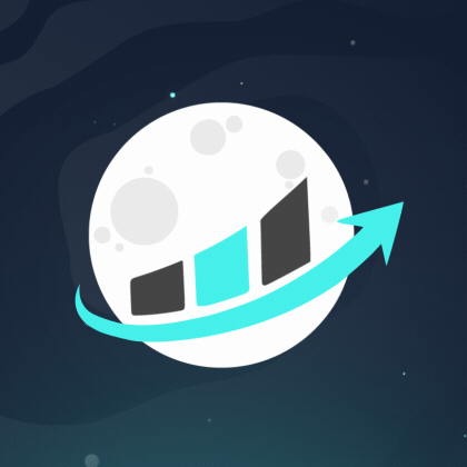 Moon Market Stock Trading Discord logo