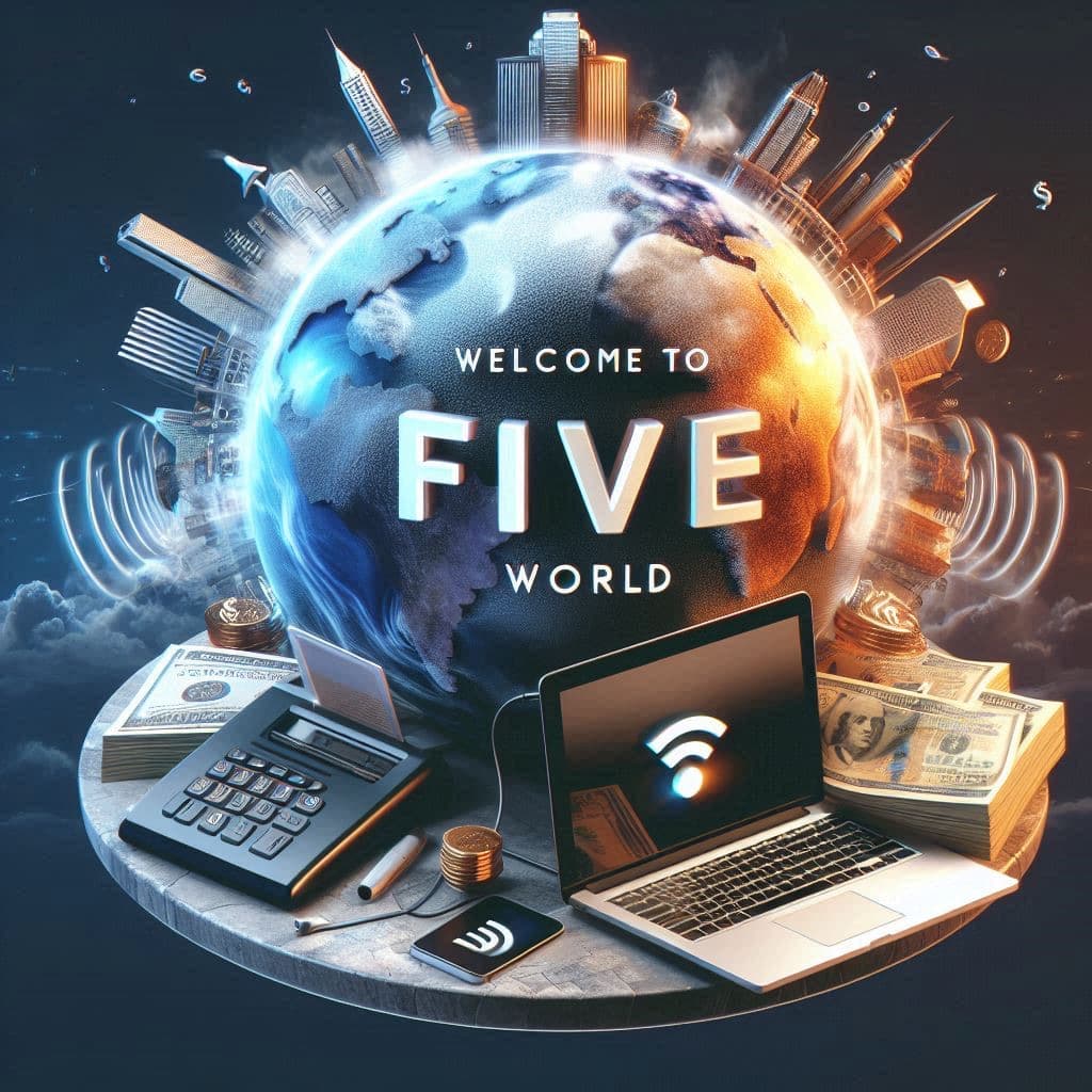 5ive World logo