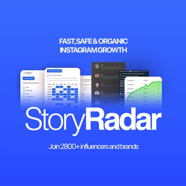 StoryRadar Watch Thousands of Stories logo