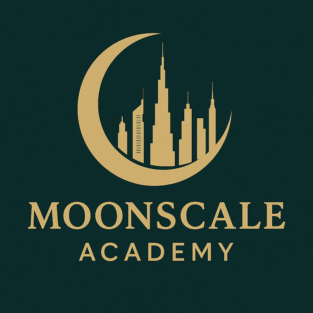 Moonscale Academy logo